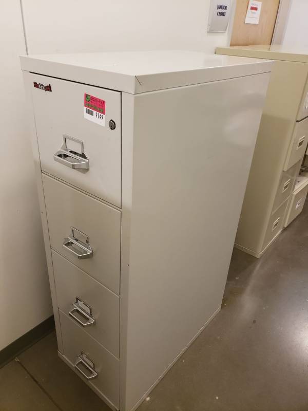 lot 9149 image: Fire King file cabinet (over $2200 new)