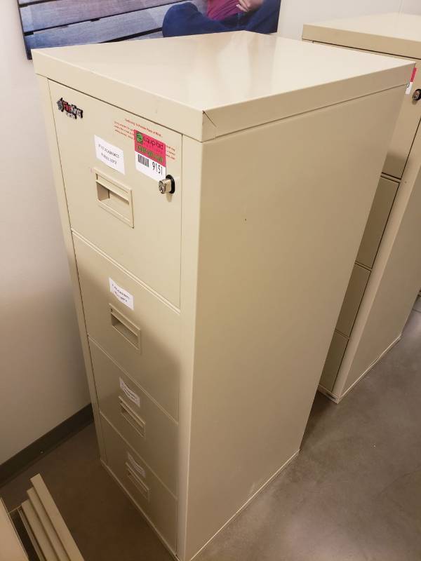 lot 9151 image: Fire King file cabinet (over $2200 new)