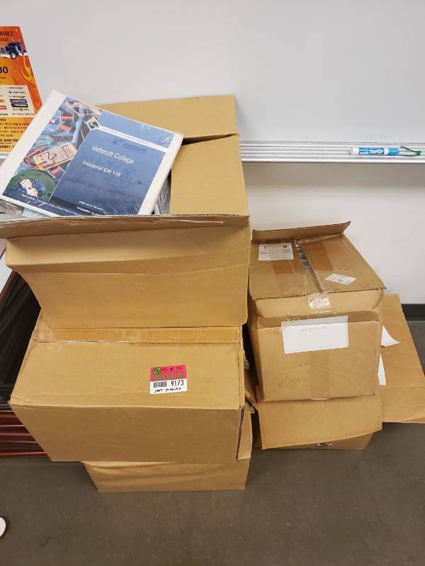 lot 9173 image: (6) boxes Vaterott training guides