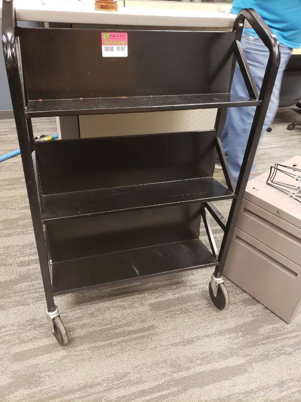 lot 9197 image: Book cart