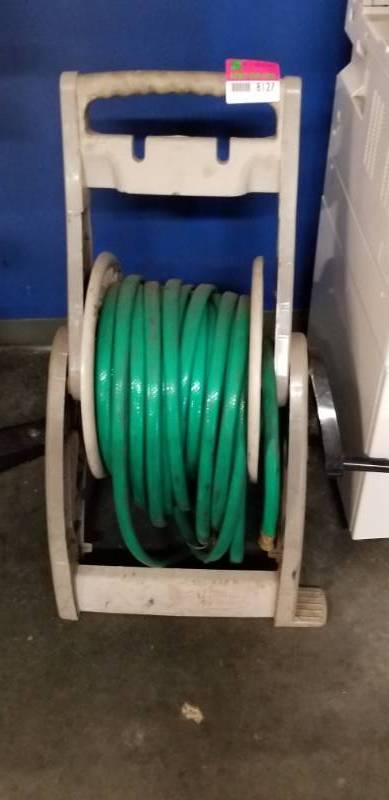 lot 8127 image: Garden Hose Reel