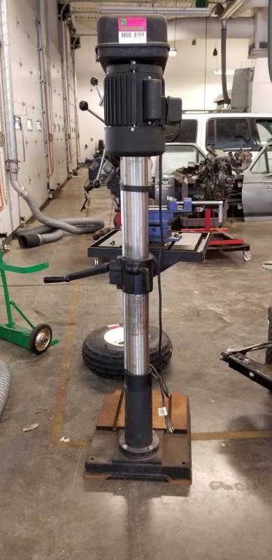 lot 8194 image: JET 20 Floor Drill Press Model J-2550