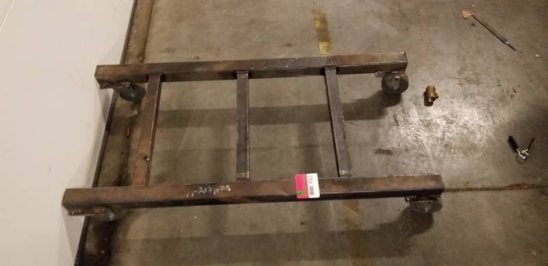 lot 9503 image: Steel Rolling Cart