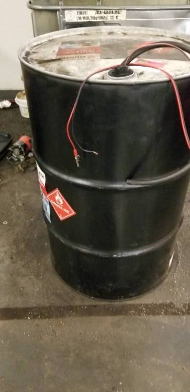 lot 9526 image: Wurth Brake & Parts Cleaner 50 Gal Drum