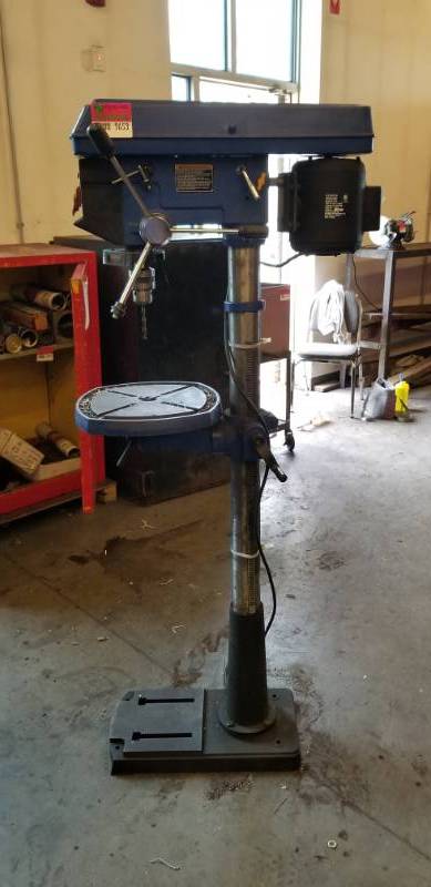 lot 9653 image: Westward 15 inch Drill Press - 12 speed