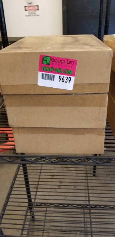 lot 9640 image: Three (3) Cases of 14 x 12 Carbon Gouging Rods Copperclad