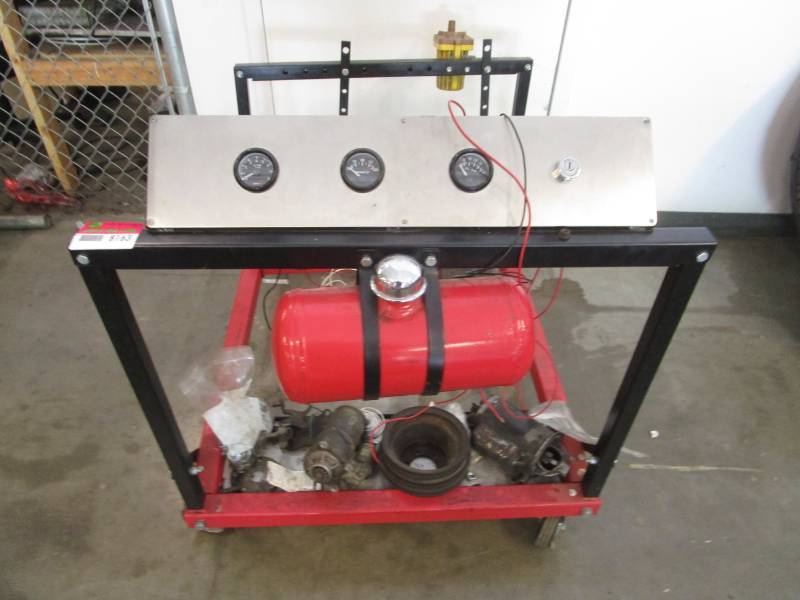 lot 8163 image: Larin Mobile Engine Testing Station