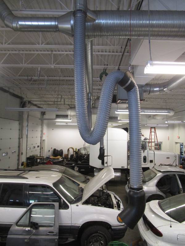 lot 9535 image: Large Section of Vacuum Hose Buyer Must Remove