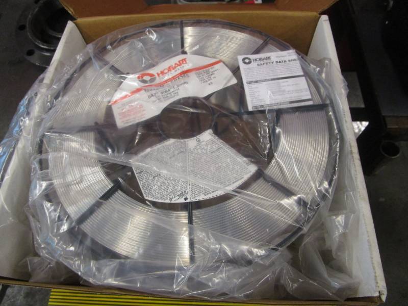 lot 9619 image: Hobart Filler Metals Aluminum Weld Wire MaxalMig ER5356 Spool