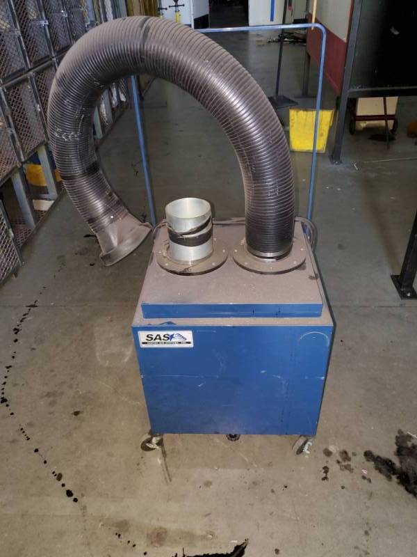 lot 9558 image: Sentry Air Systems Heavy-Duty Fume Extractor