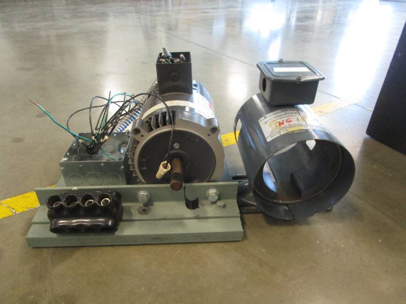 lot 9736 image: Industrial Motor Not Tested Unknown Working Condition