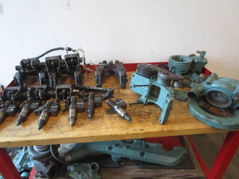 lot 9740 image: Diesel Parts Cart Not Included
