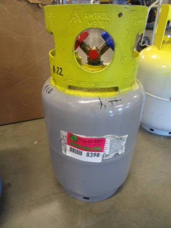 lot 8398 image: Refrigerant Tank