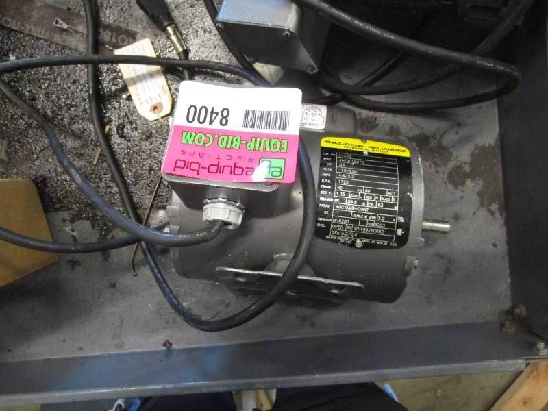 lot 8400 image: BALDOR ELECTRIC 14 HP General Purpose Motor