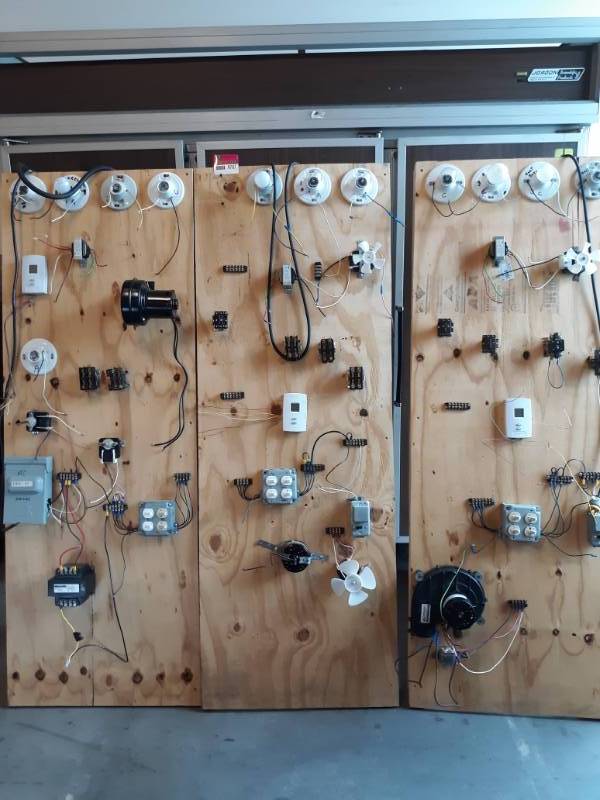 lot 9707 image: Electrical Testing Wall