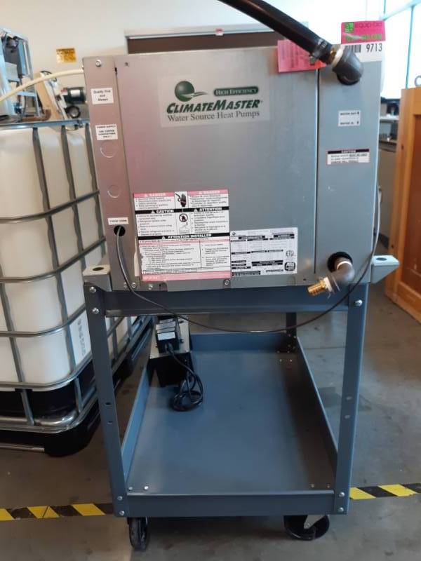 lot 9713 image: Climate Masters Heat Pump Not Tested Unknown Working Condition
