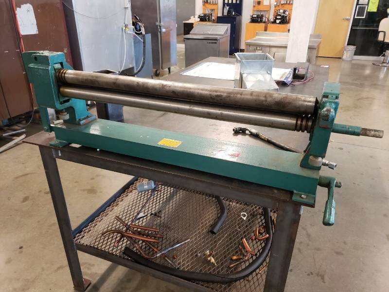 lot 8040 image: Tin Knocker sheet metal roller