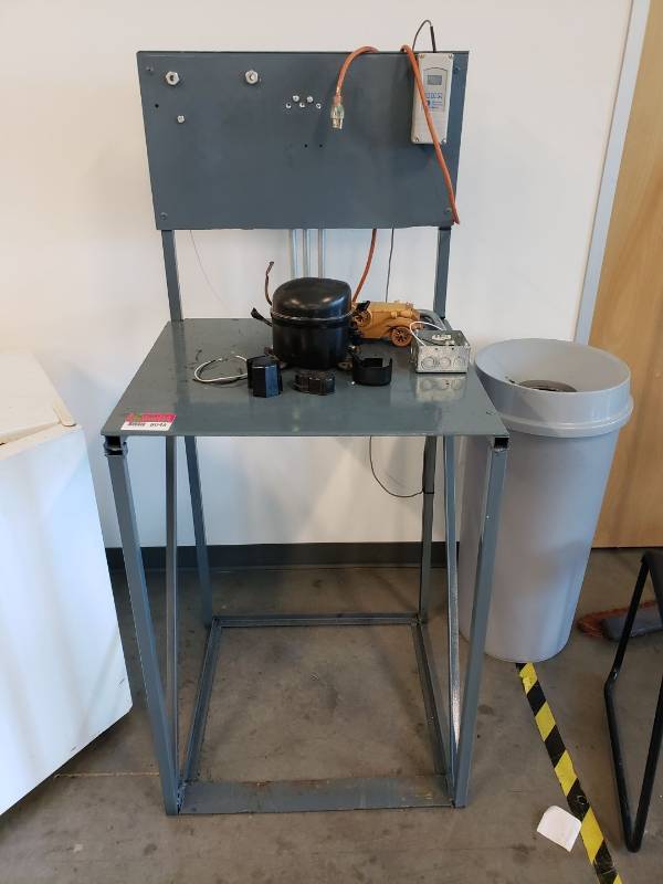 lot 8046 image: Testing Station and Cooler with Copper