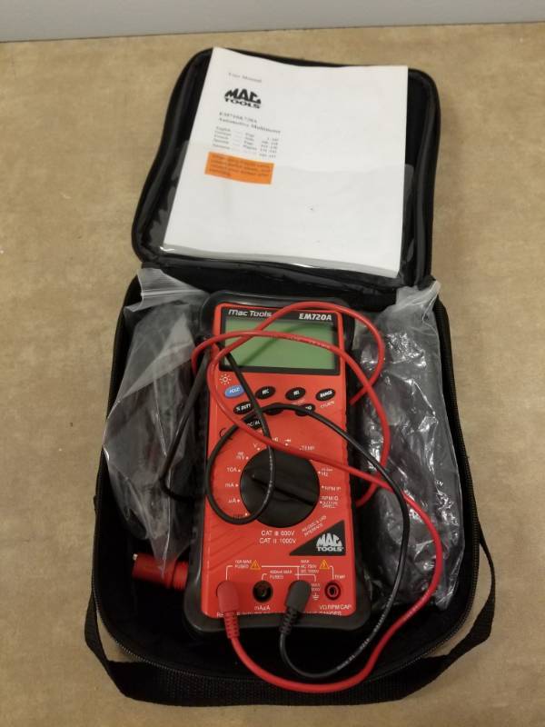 lot 7019 image: MAC Digital Automotive Multimeter