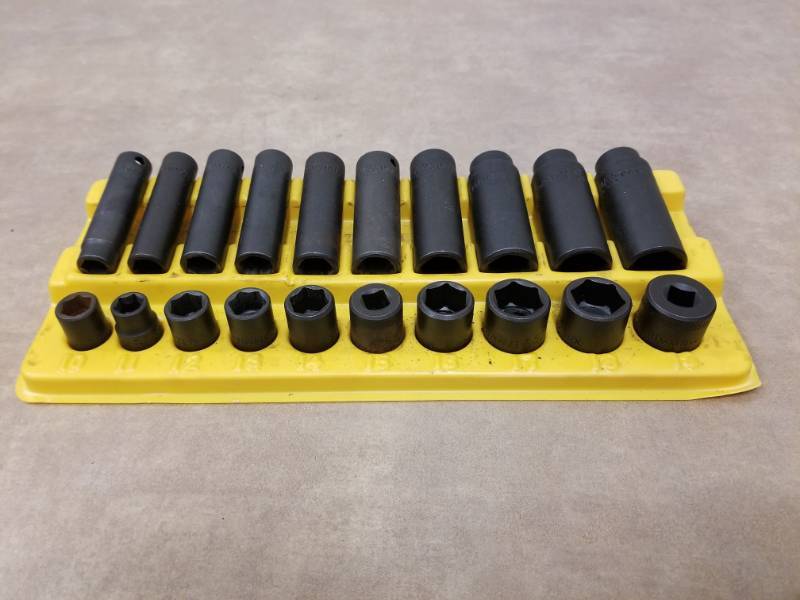 lot 7062 image: Mac Impact Combo Set Deep And Shallow 38 Drive Metric