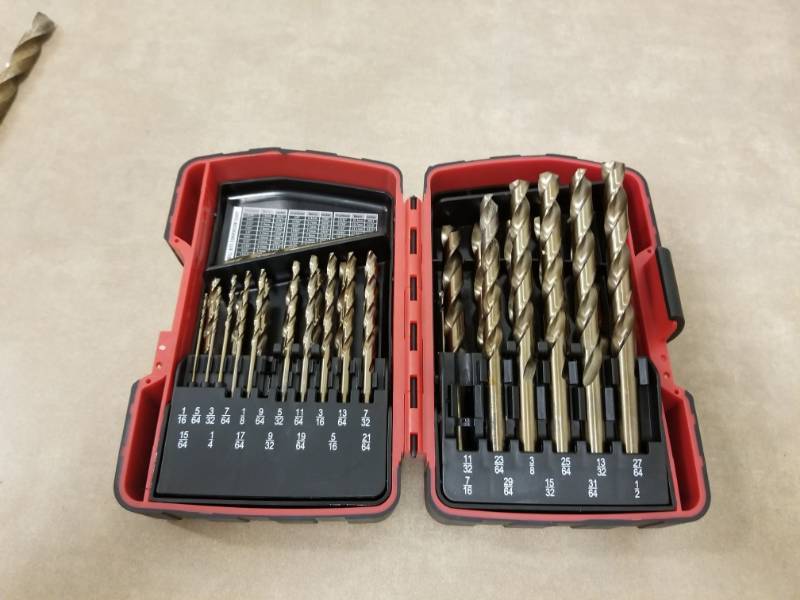 lot 7124 image: MAC Tools Colbalt Grade Drill Bit Set