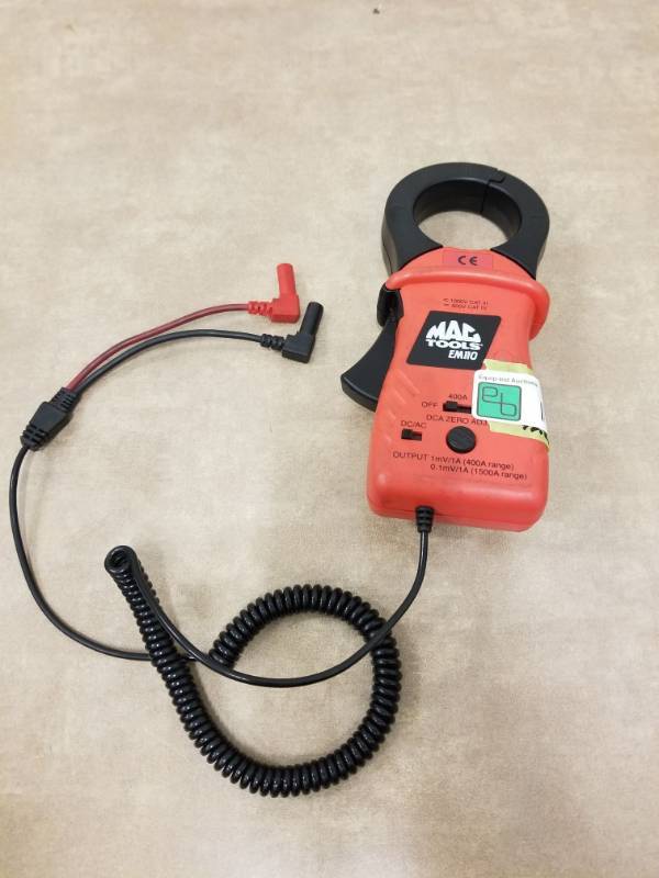 lot 7204 image: MAC Tools ACDC Clamp On Meters