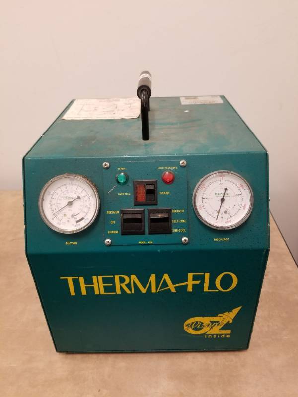 lot 7222 image: Therma Flo 03033033 Refrigerant Recovery System