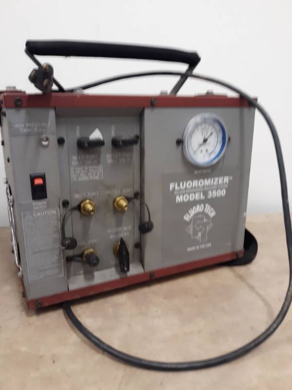 lot 7223 image: Floura Tech Oilless Refrigerant Recovery System Model # 3500