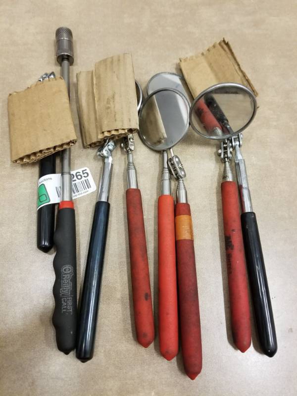 lot 7265 image: MAC Inspection Mirrors and Various Brands