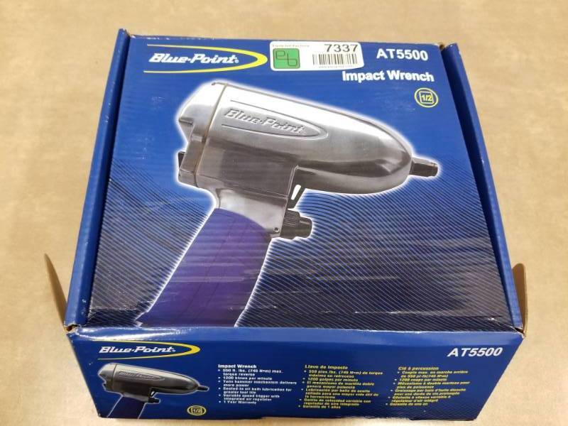 lot 7337 image: Blue Point Air Impact Wrench AT5500