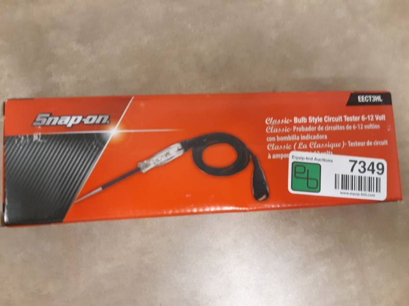 lot 7349 image: Snap-on Bulb Style Circuit Tester 6-12 V Model # EECT3HL