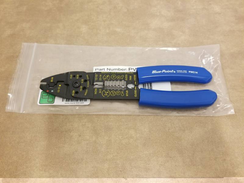 lot 7395 image: Blue Point Wire Stripper PWC14