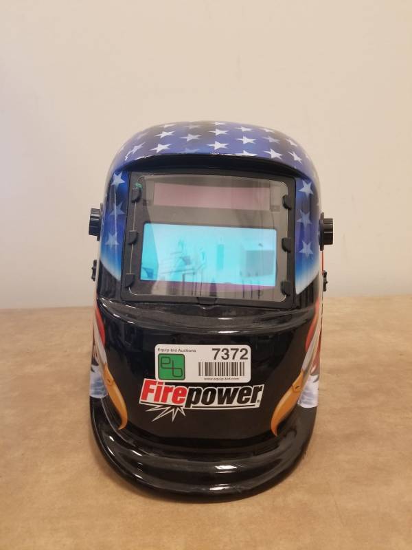 lot 7372 image: Fire Power Welding Helmet CSA Z94.3