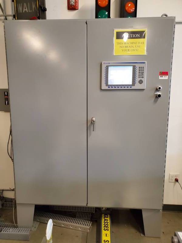 lot 8351 image: Allen-Bradley Control Panel Fully Computerized in Wiegmann Electrical Box