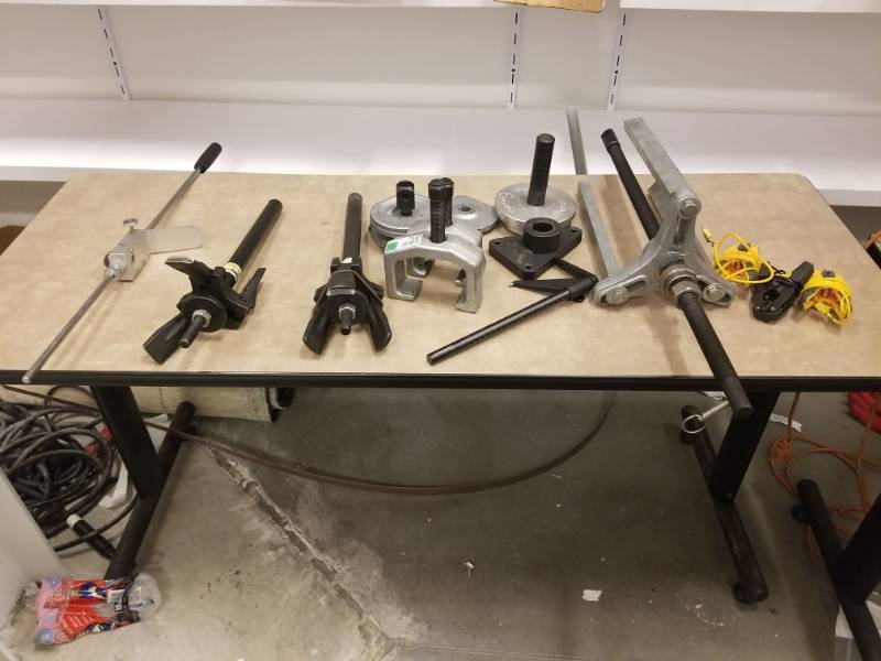 lot 7447 image: Various Press Tools