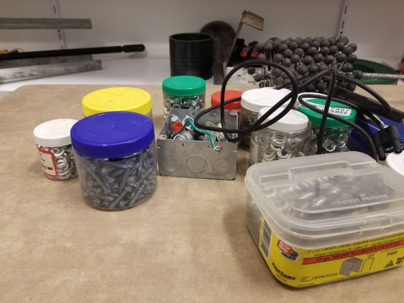 lot 7457 image: Various Nuts And Bolts