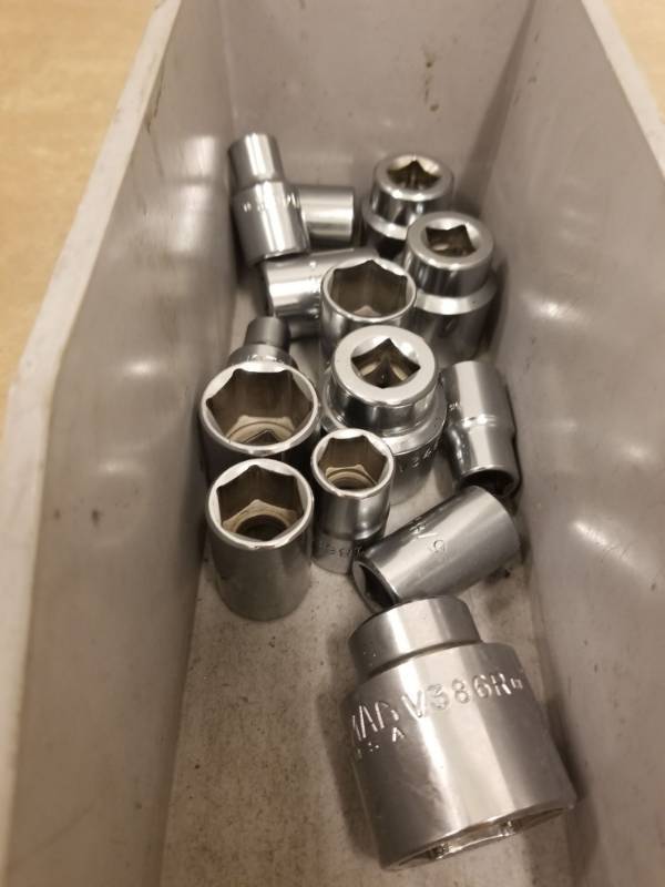 lot 7412 image: MAC Tools 14 PC Shallow Socket Set
