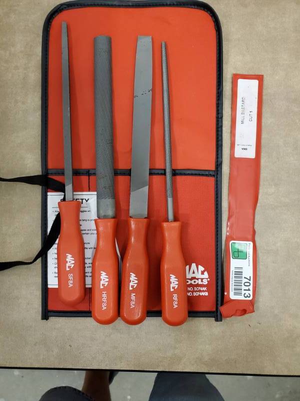 lot 7013 image: MAC Tools 3 Files and 1 Snap On File