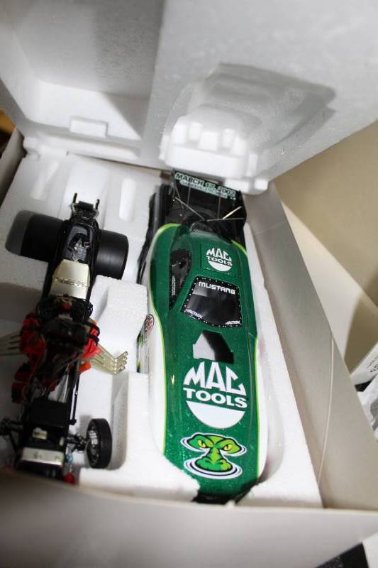 lot 763 image: Mac Tools Limited Edition Gator National  Die Cast Funny Car Collectable