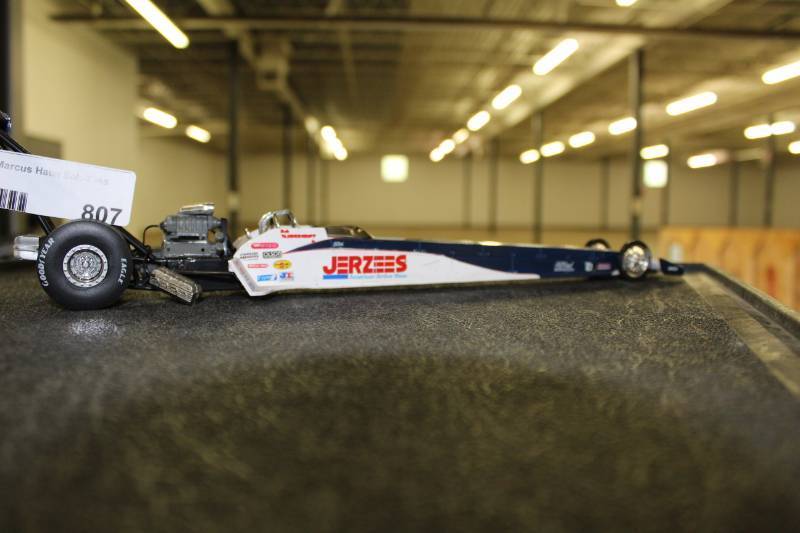 lot 807 image: Jerzees Limited Edition Die Cast Dragster Collectable
