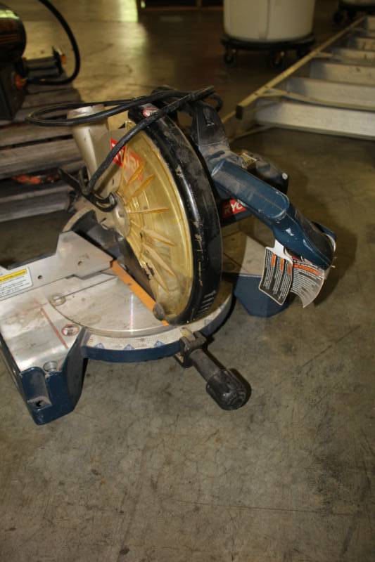 lot 3654 image: Ryobi Miter Box Saw
