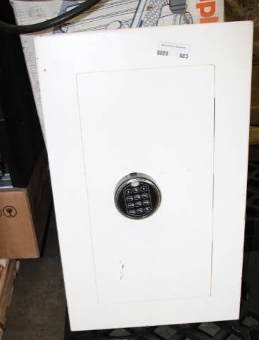 lot 883 image: Wall Safe