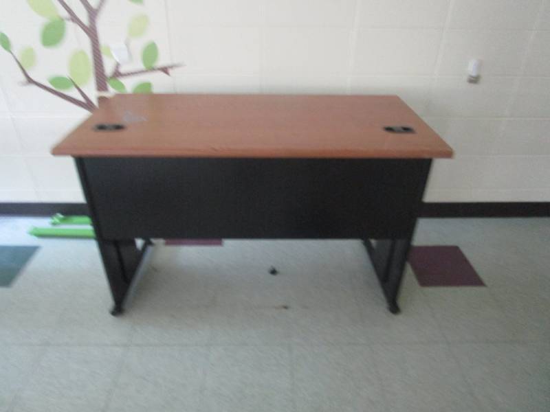 lot 5168 image: Metal  Composite Student Desk
