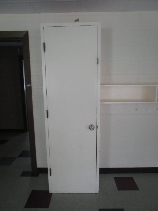 lot 5170 image: Wood Cabinet with Shelves