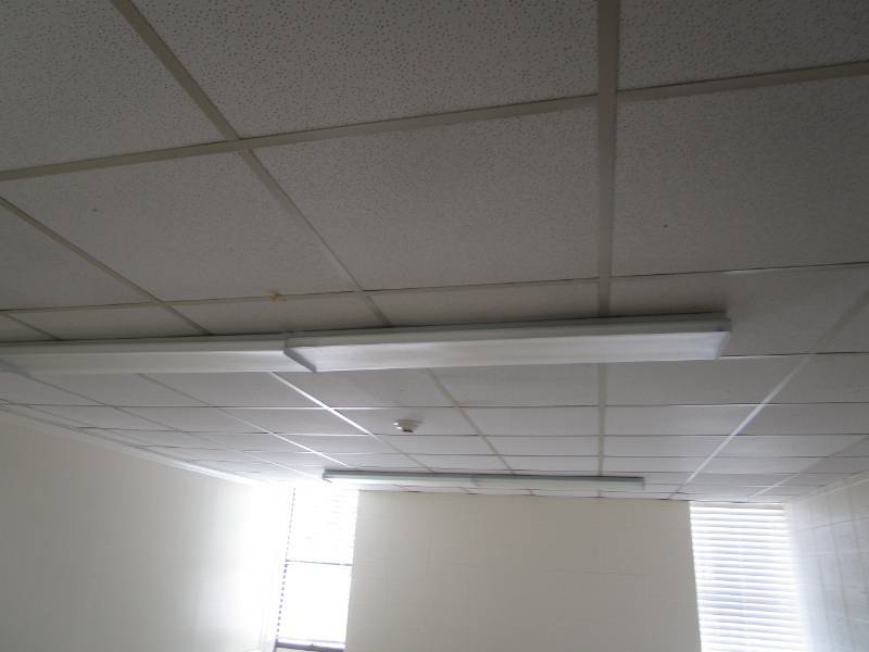 lot 5176 image: Ceiling Flourescent Light Fixtures - Buyer Must Remove
