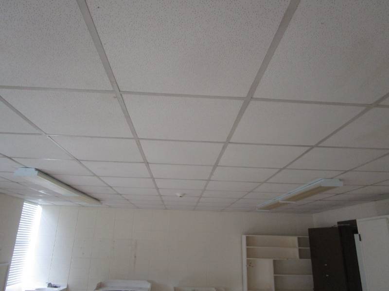 lot 5180 image: Ceiling Flourescent Light Fixtures - Buyer Must Remove