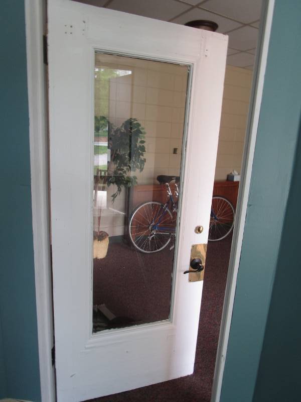 lot 5160 image: Antique Door with Glass