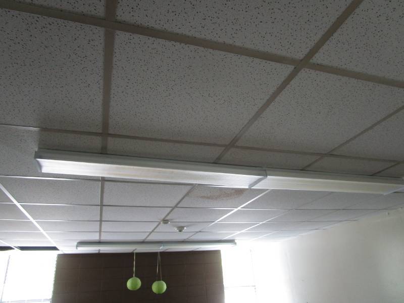 lot 5165 image: Ceiling Flourescent Light Fixtures - Buyer Must Remove