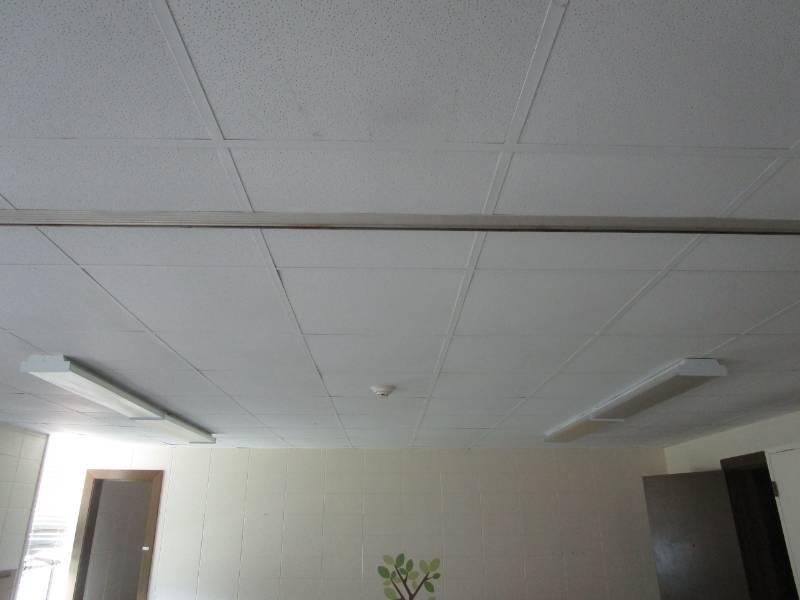 lot 5169 image: Ceiling Flourescent Light Fixtures - Buyer Must Remove