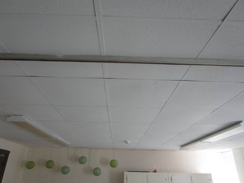 lot 5175 image: Ceiling Flourescent Light Fixtures - Buyer Must Remove